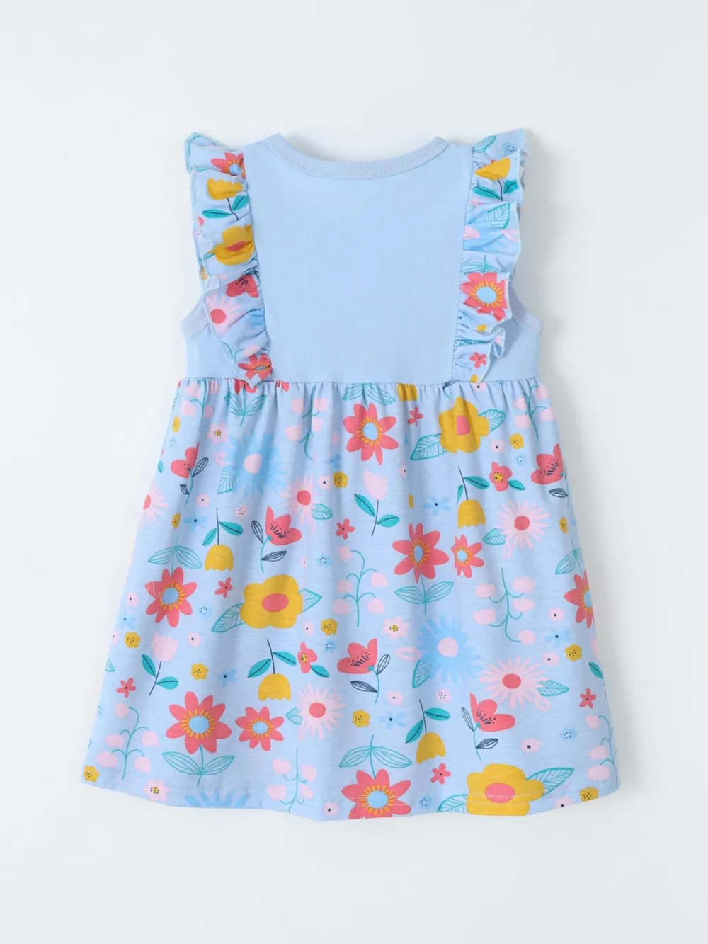 Children's Ruffled Floral Print Dress, image 5