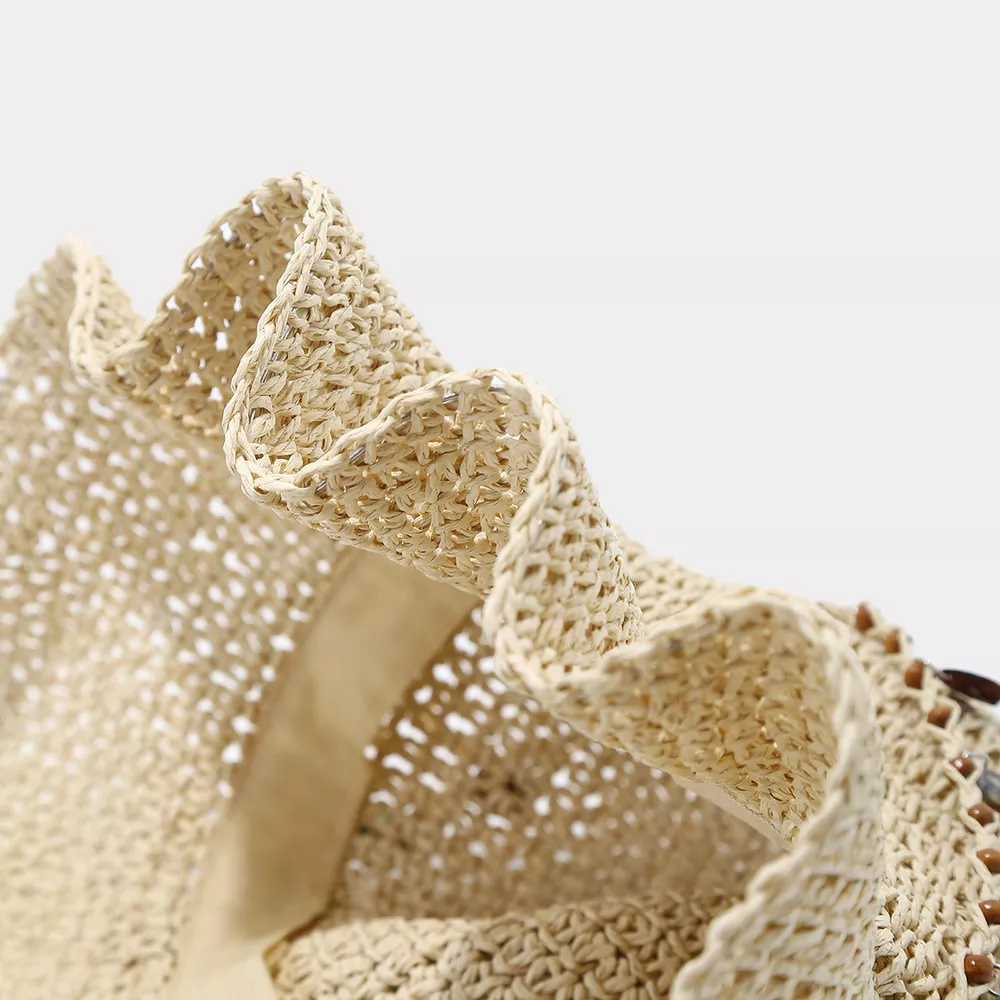 Straw Woven Sun Hat, image 5