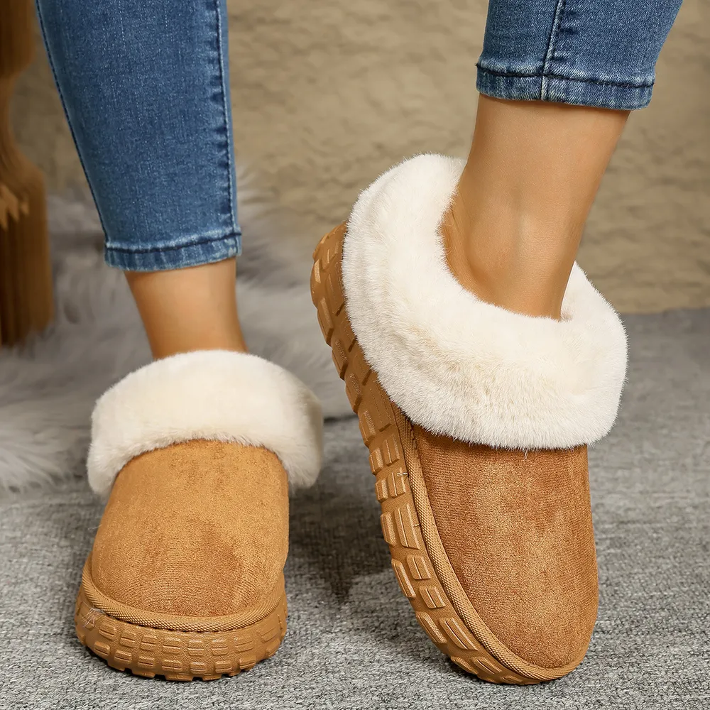 Suede Sherpa-Lined Winter Boots, image 5