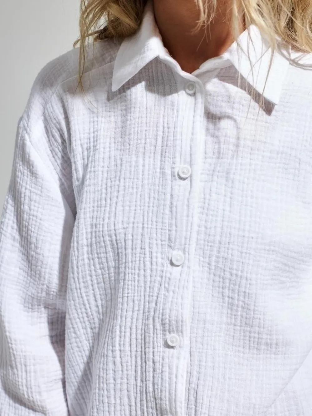 Button Up Long Sleeve Texture Shirt, image 25