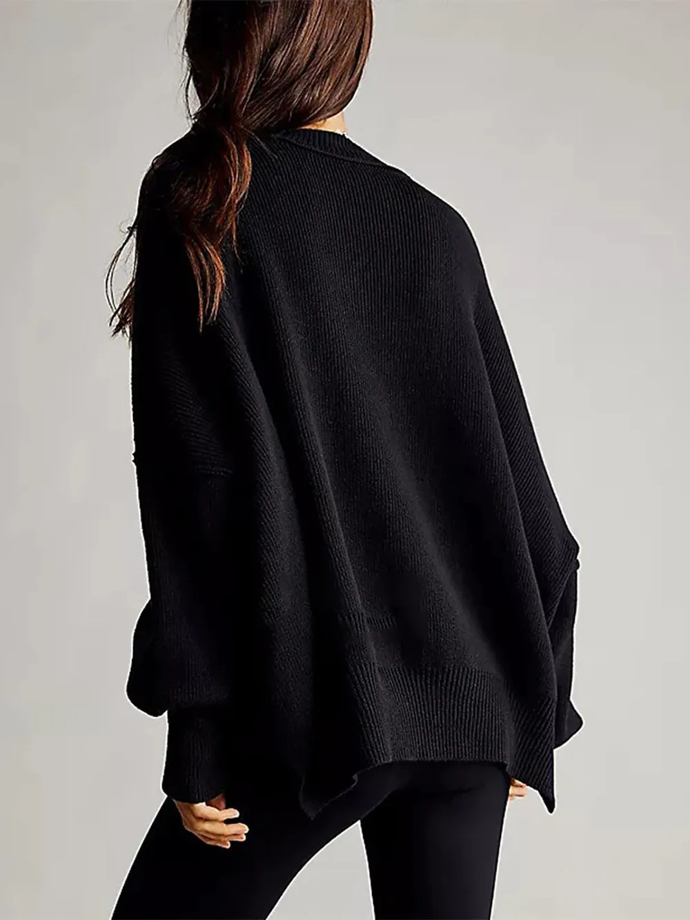 Round Neck Long Sleeve Sweater, image 12