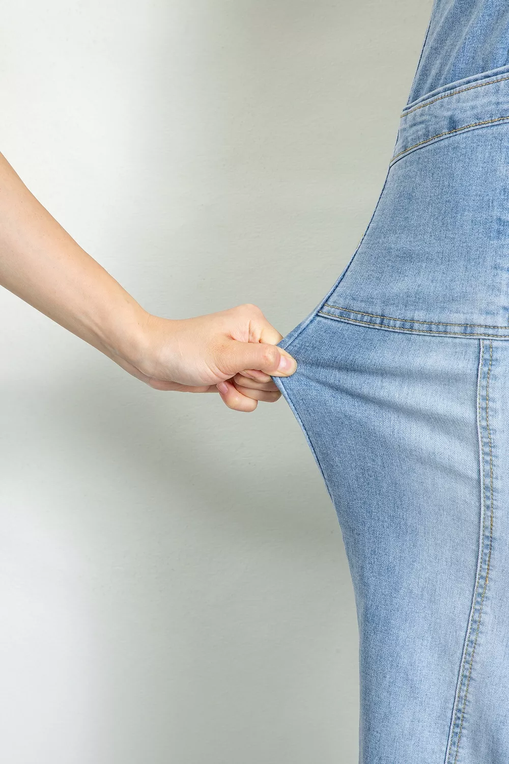 Drawstring Waist Wide Leg Ankle Length Jeans, image 13