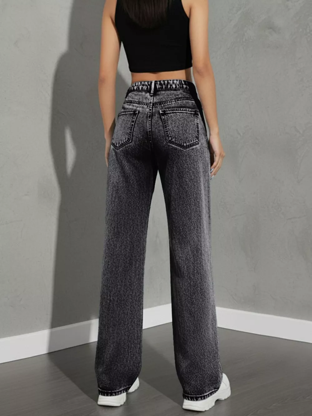 High Waist Wide Leg Jeans, image 24