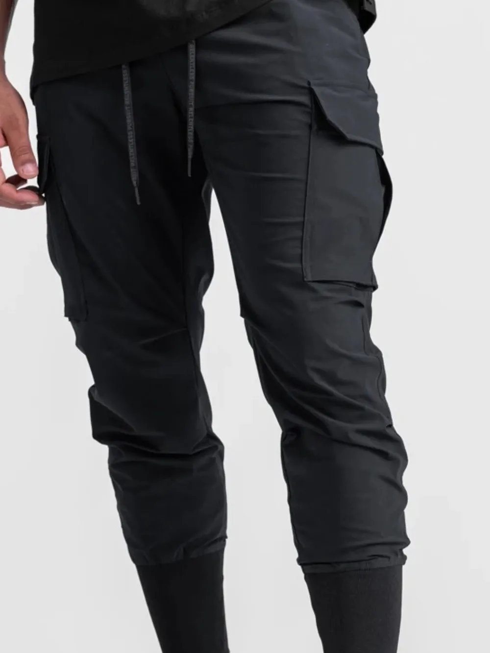 Men's Drawstring Pocketed Active Pants, image 6