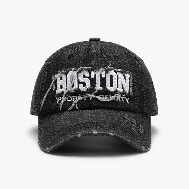 Letter Adjustable Cotton Baseball Cap