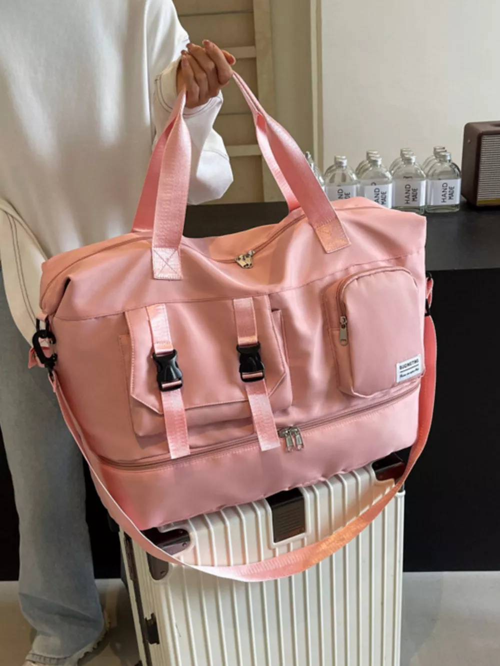 Large Capacity Multi-Pocket Travel Bag, image 3