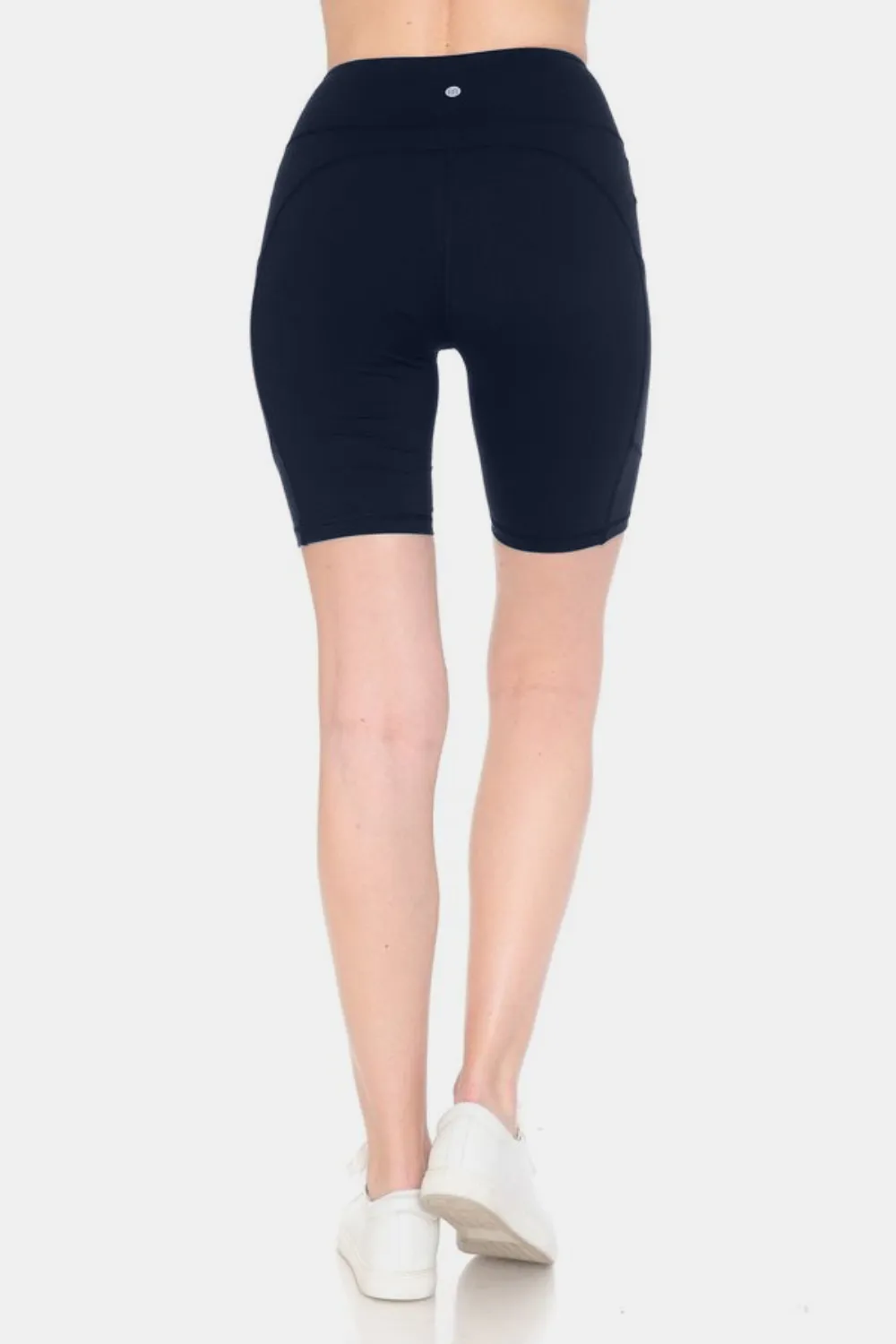 Full Size High Waist Active Shorts, image 2