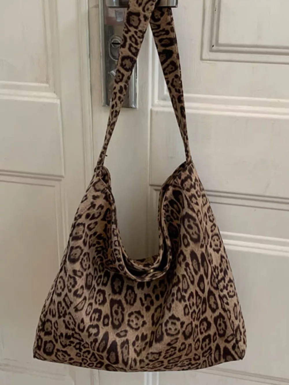 Leopard Print Tote Bag, image 4