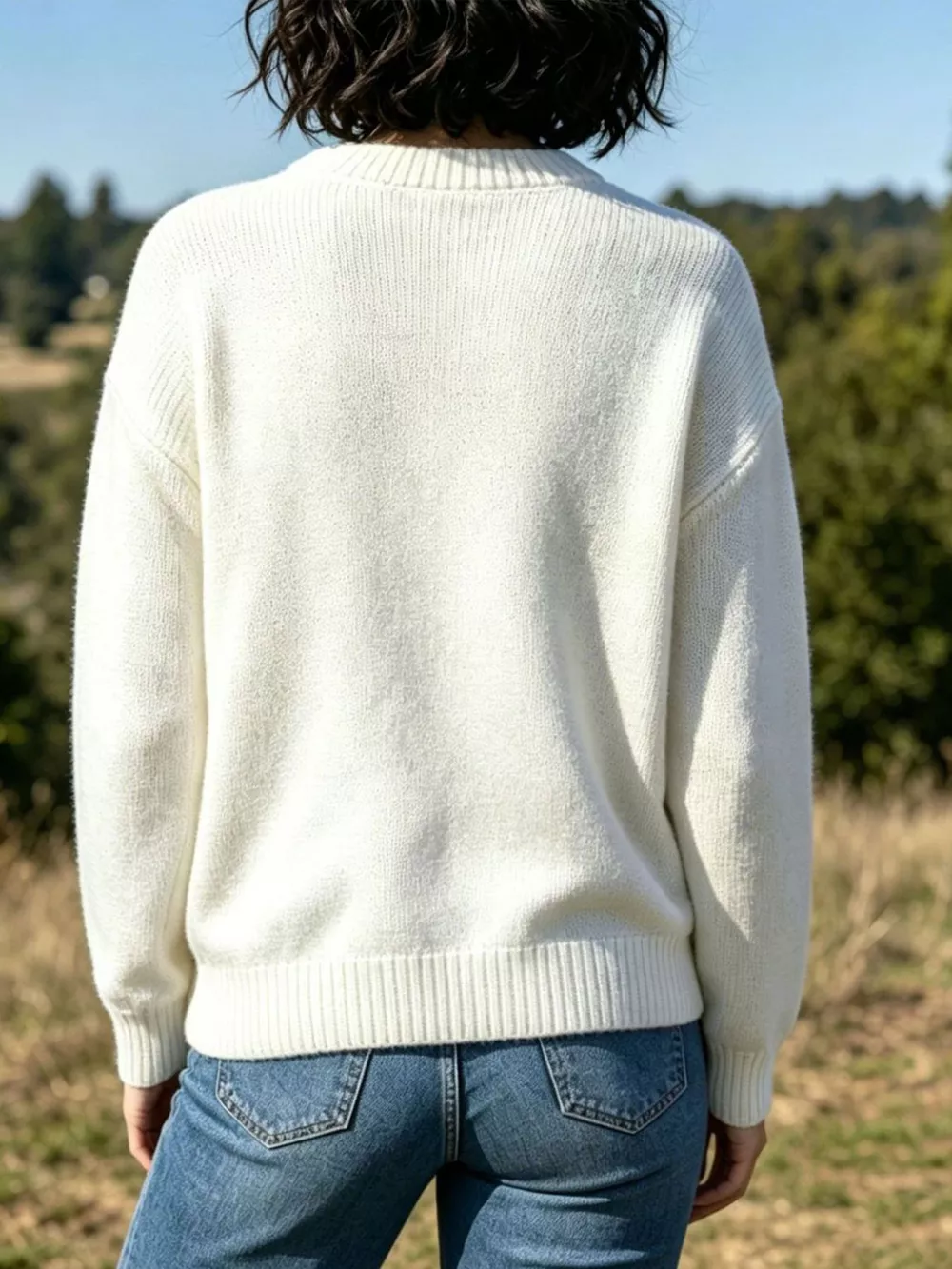 Lobster Graphic Crew Neck Sweater, image 7