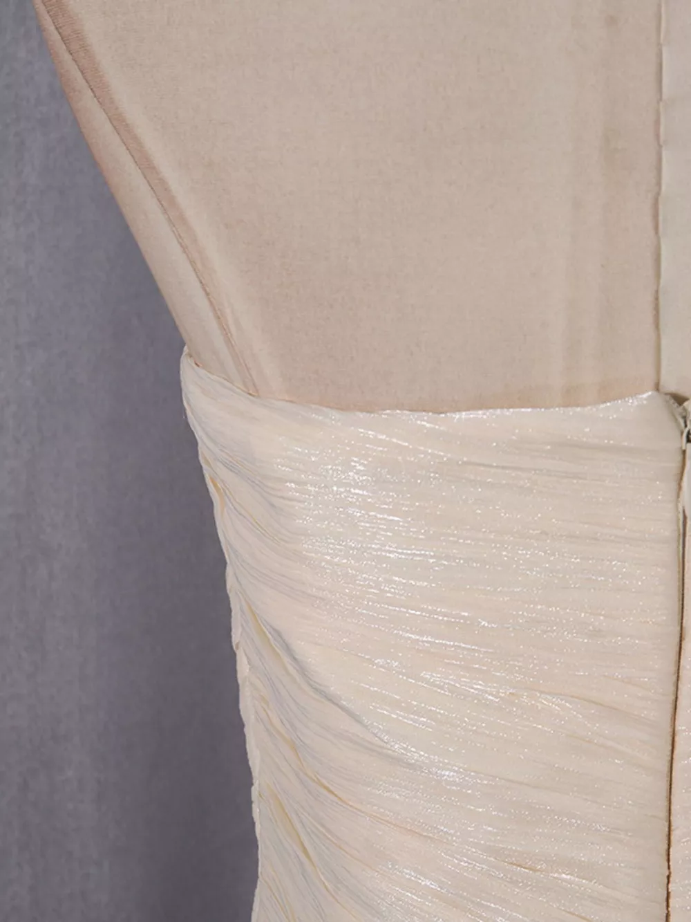 Strapless Ruffle Ruched Mini Dress, image 11