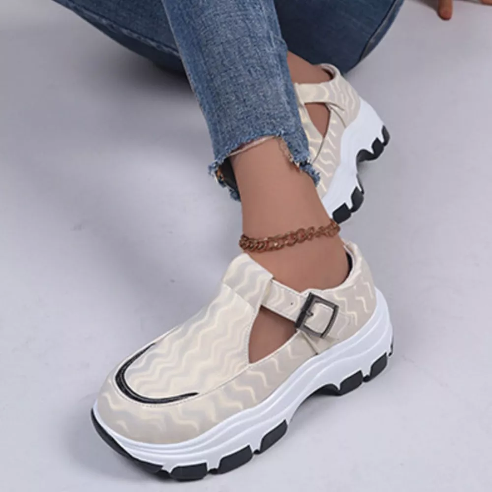 Round Toe Platform Loafers, image 8