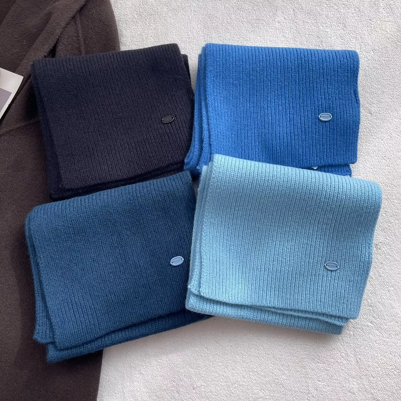 Pure Wool Warm Knit Scarf, image 2