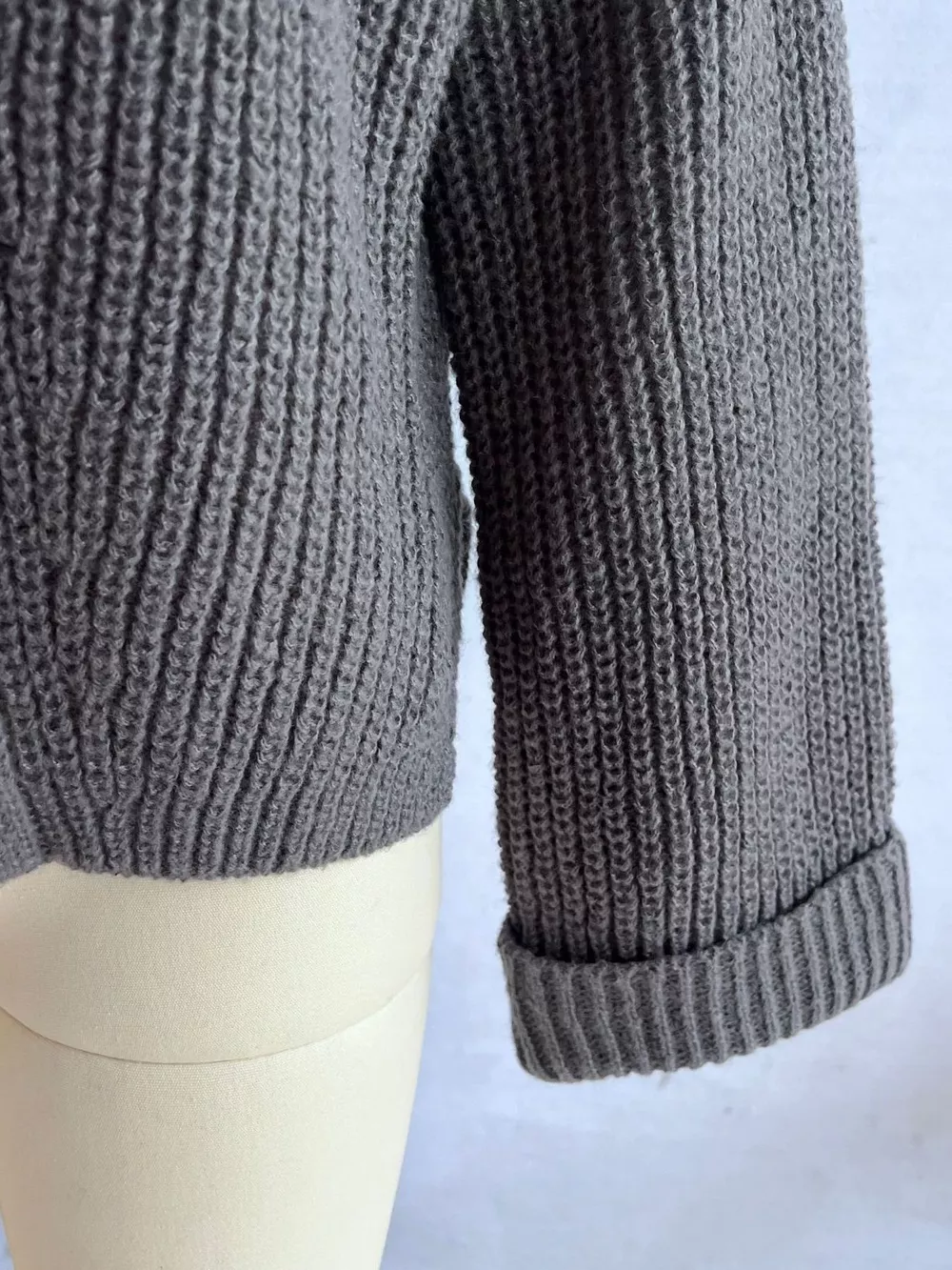 Asymmetrical Button Detail Sweater, image 11