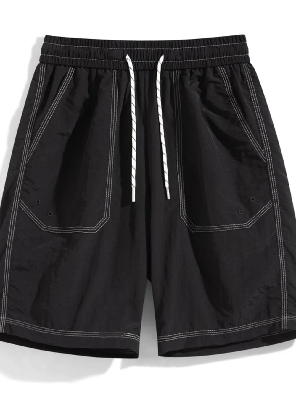 Men's Full Size Casual Drawstring Shorts Plus Size, image 4