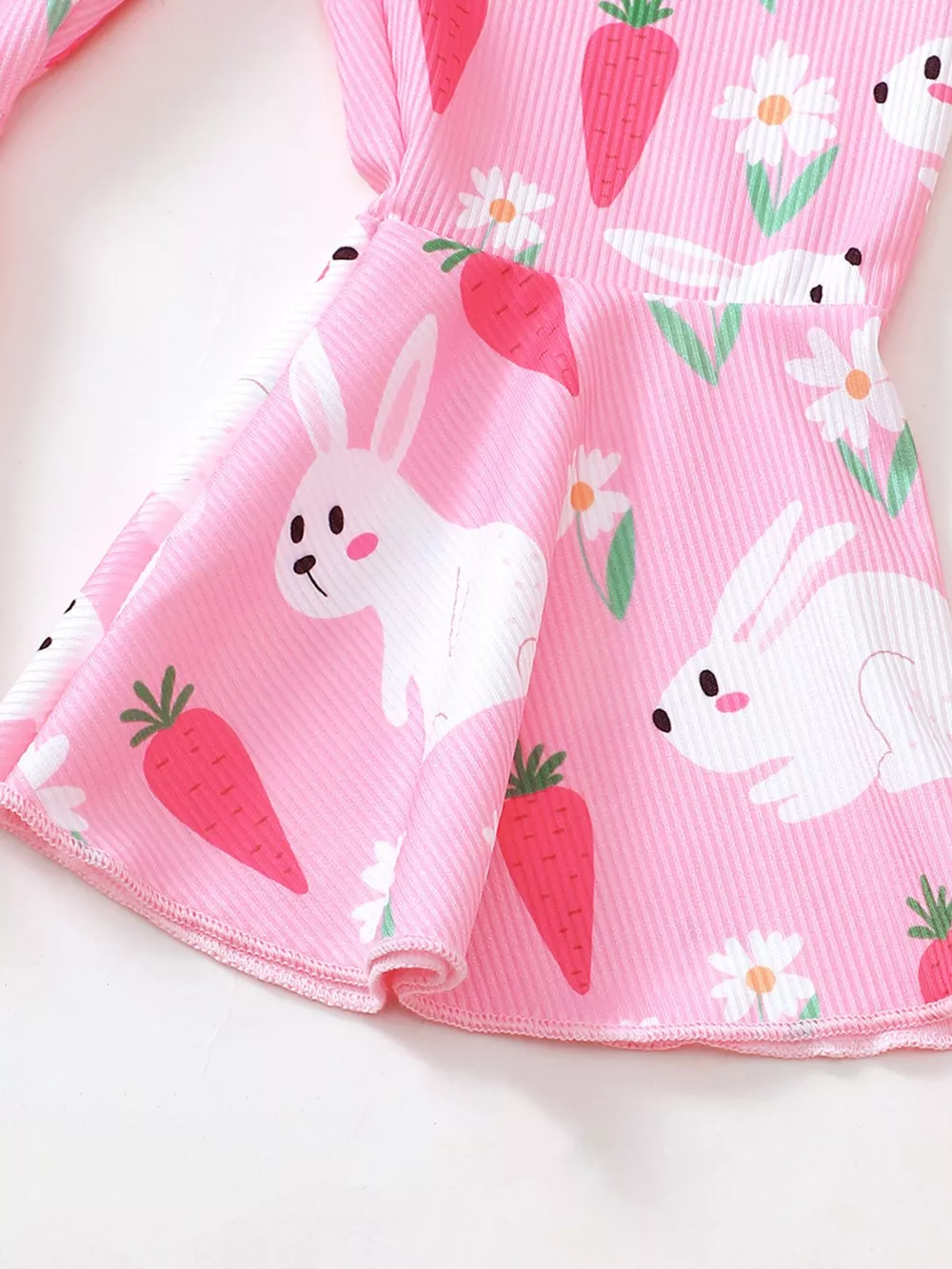 Children's Printed Flare Overalls, image 8
