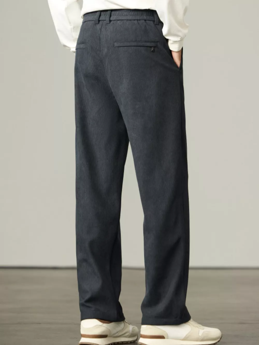 Men's Plus Size Straight-Leg Drawstring Pants, image 7