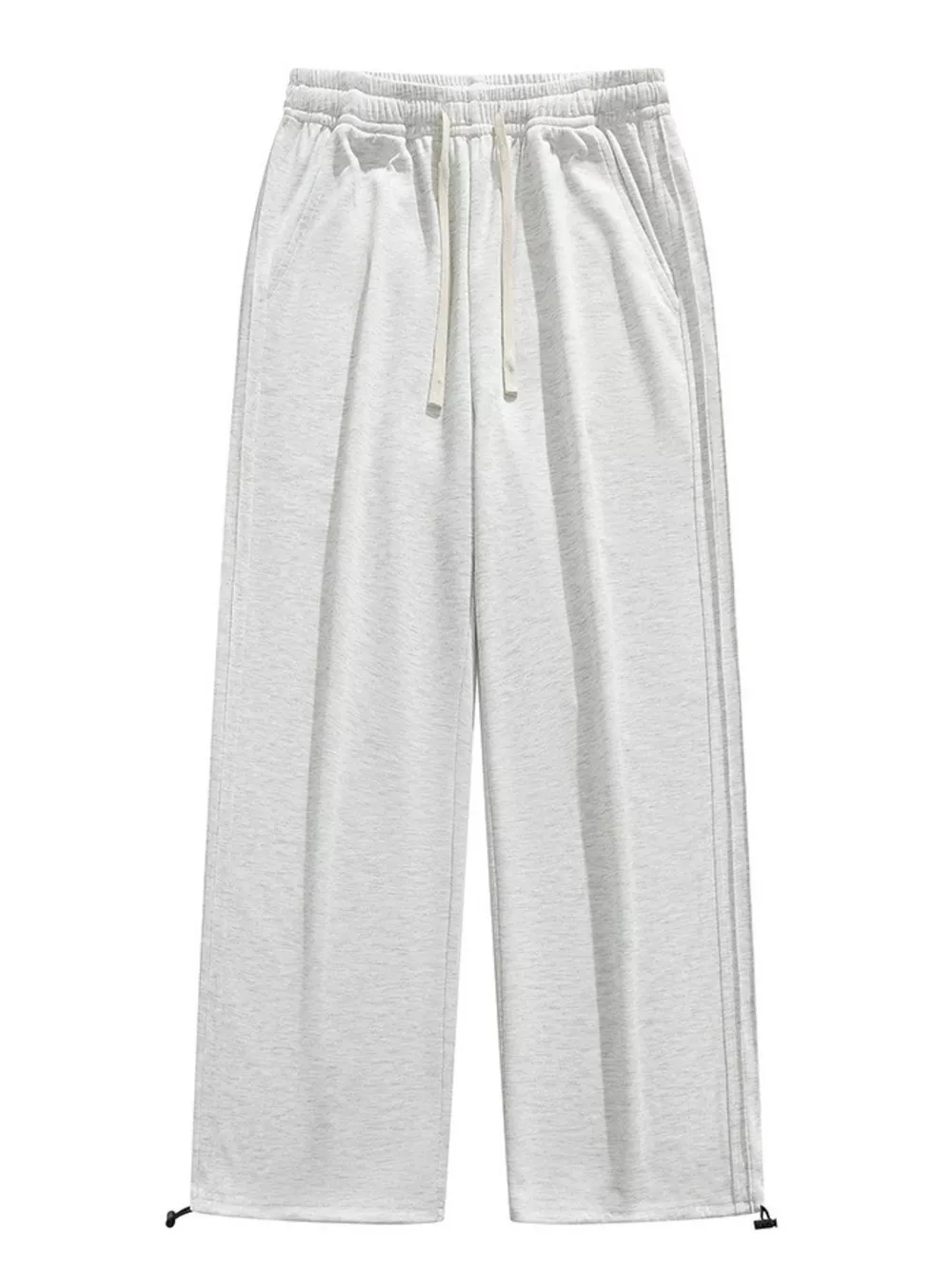 Men's Plus Size Casual Loose-Fit Drawstring Wide Leg Pants, image 2
