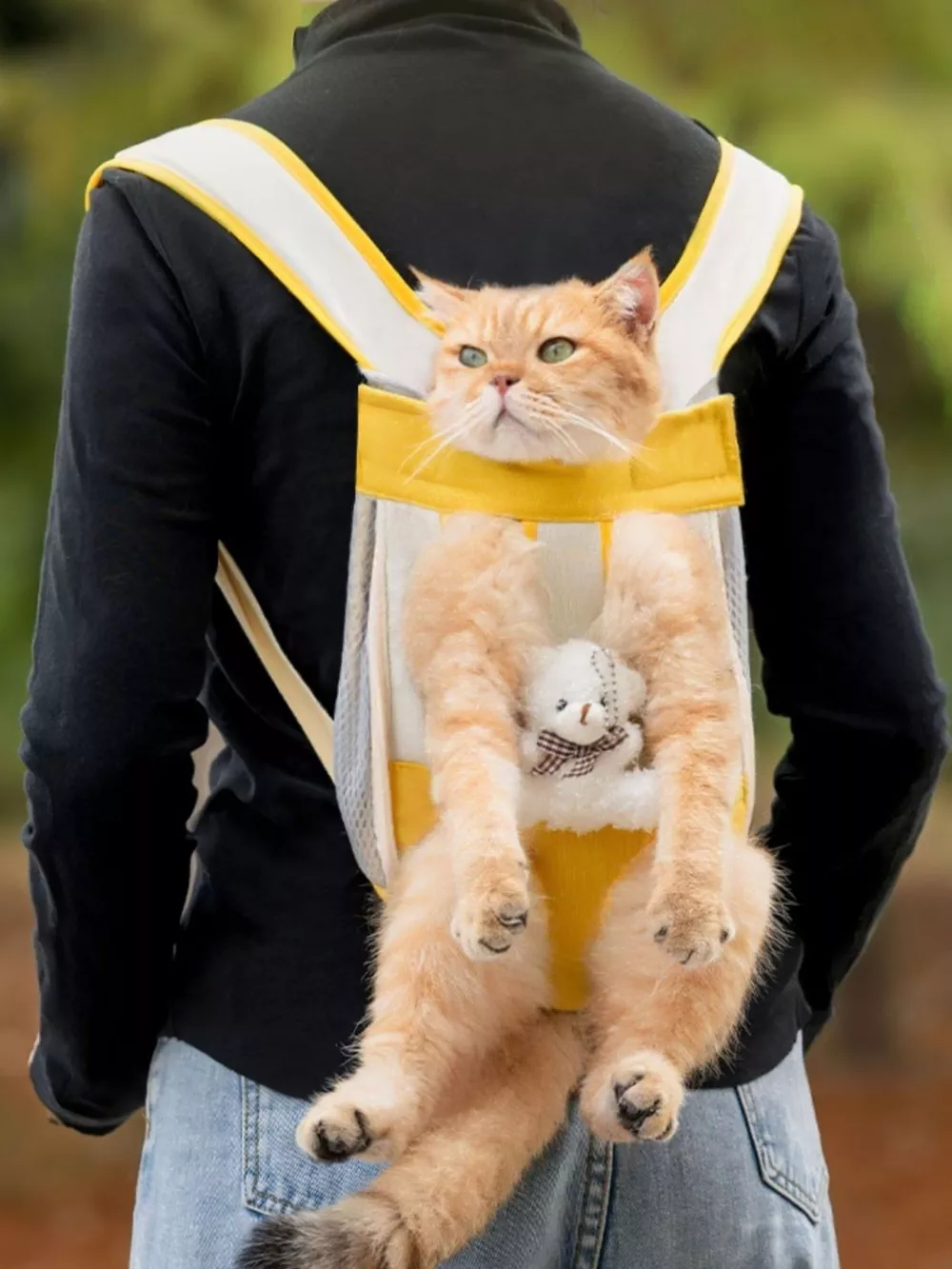Breathable Pet Carrier Front Pack, image 4