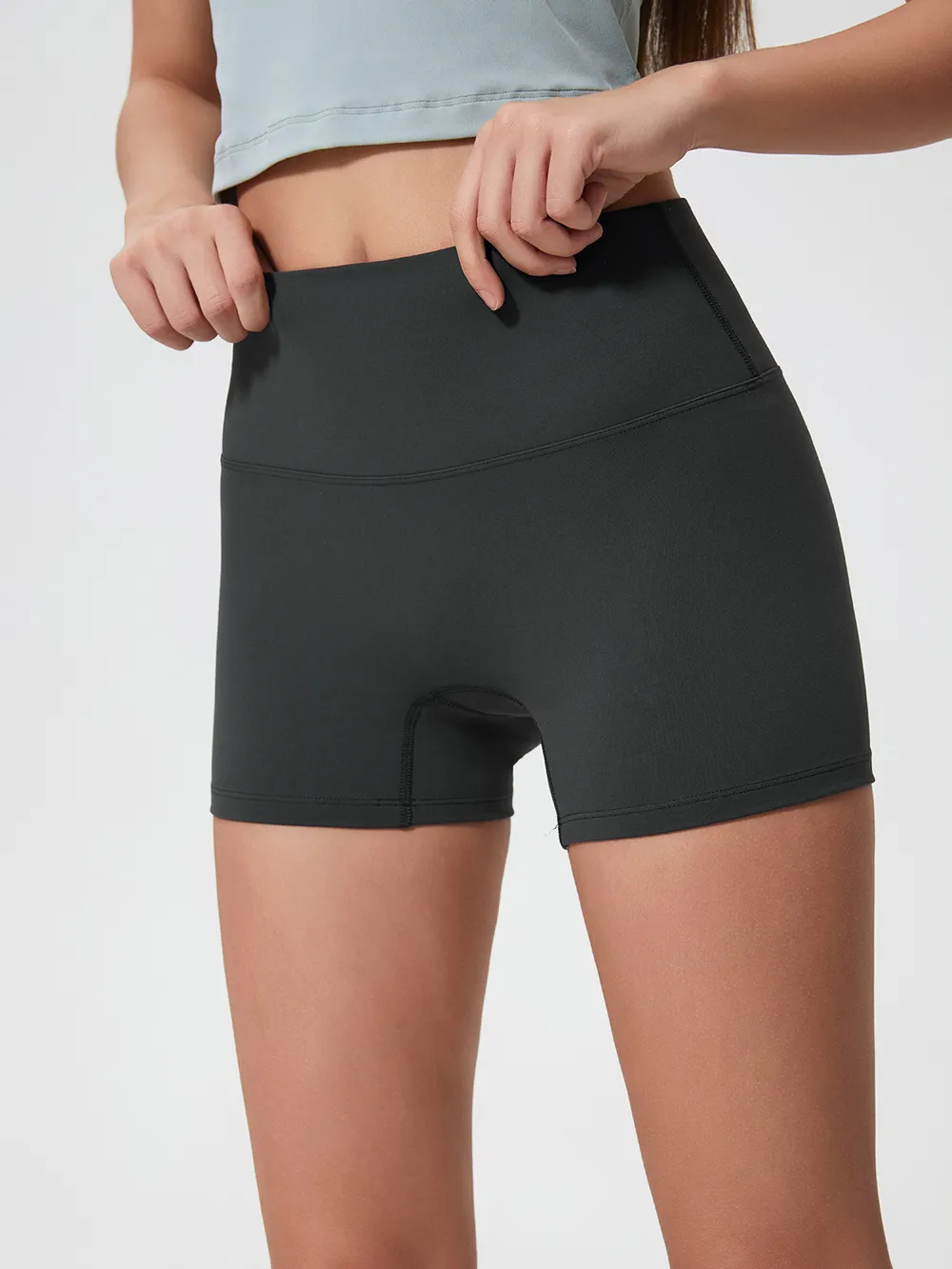 High Waist Active Shorts, image 25