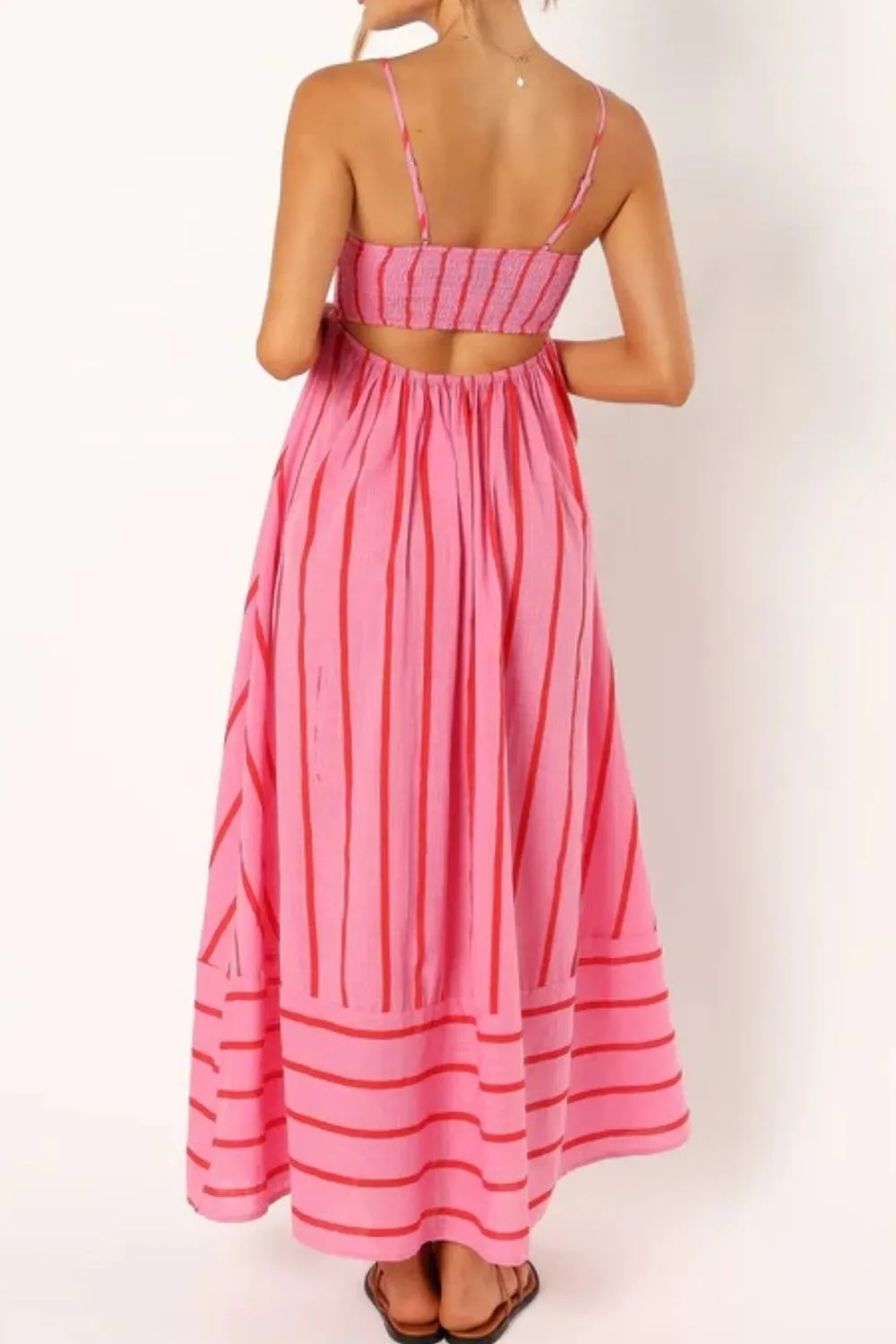 Striped Square Neck Cami Dress, image 22