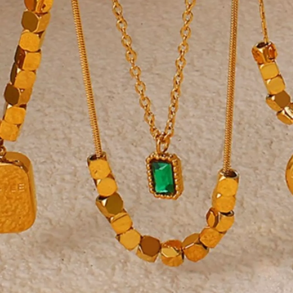18K Gold-Plated Pendant Necklace, image 11