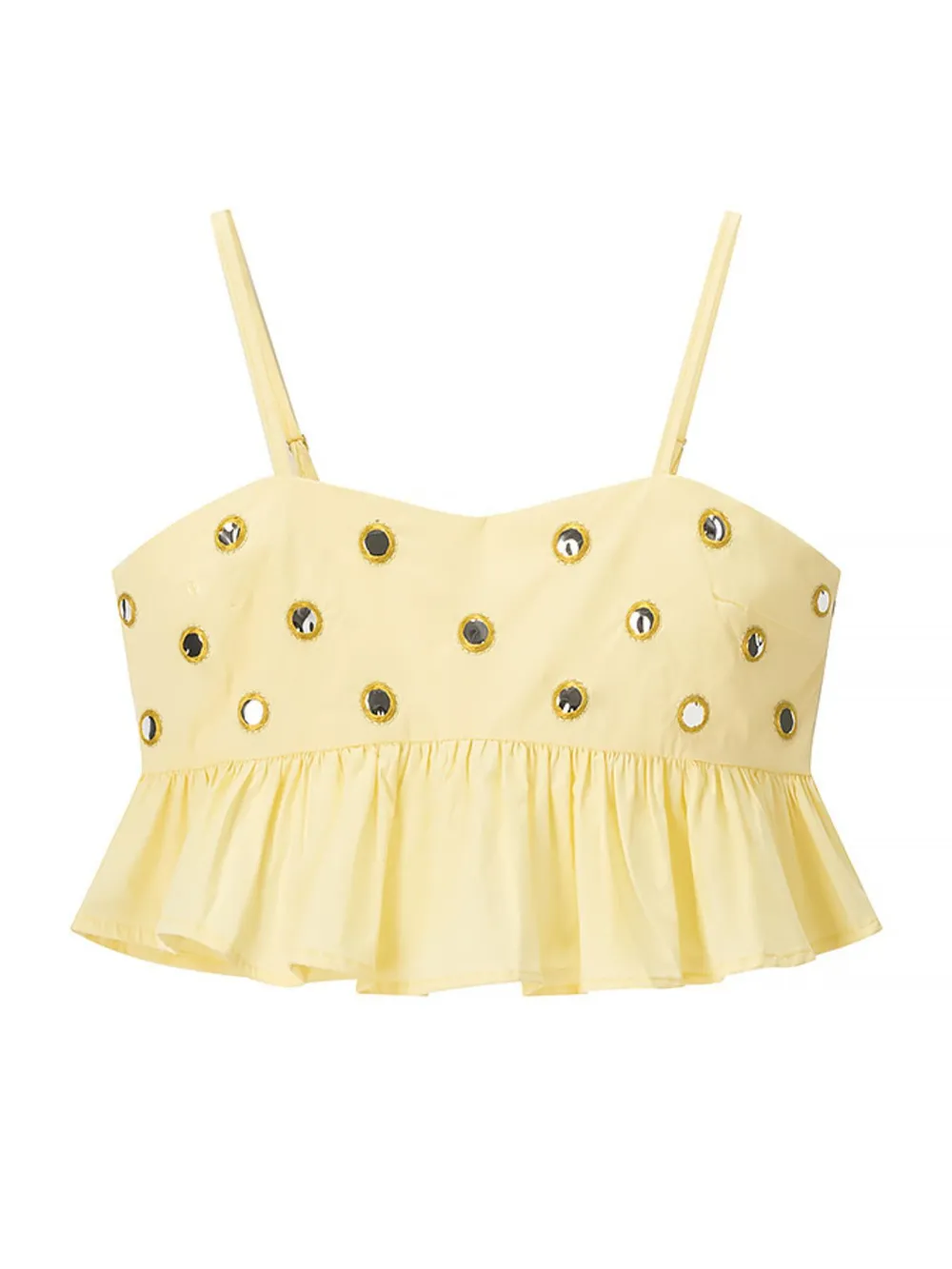 Eyelet Cami and Bubble Skirt Set, image 7