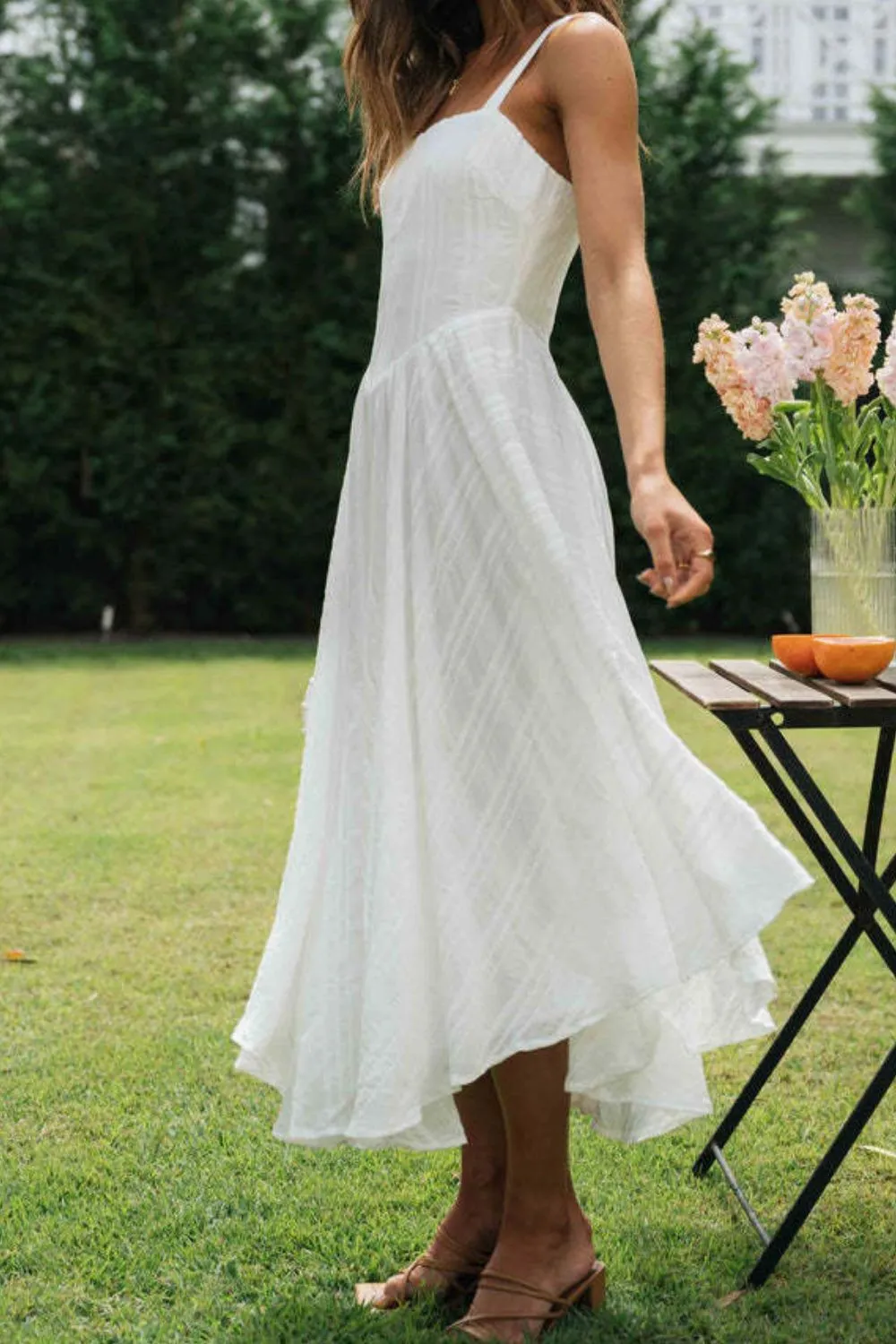 Square Neck Midi Cami Dress, image 10