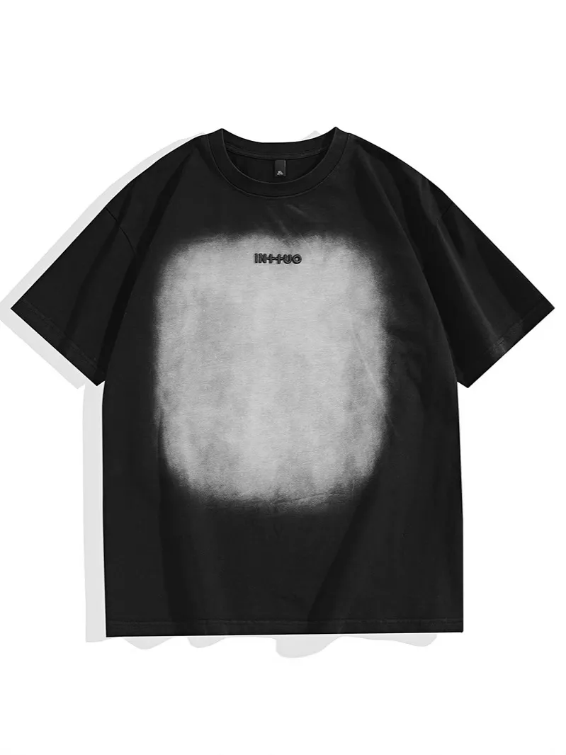 Men's Plus Size Round Neck Short Sleeve T-Shirt
