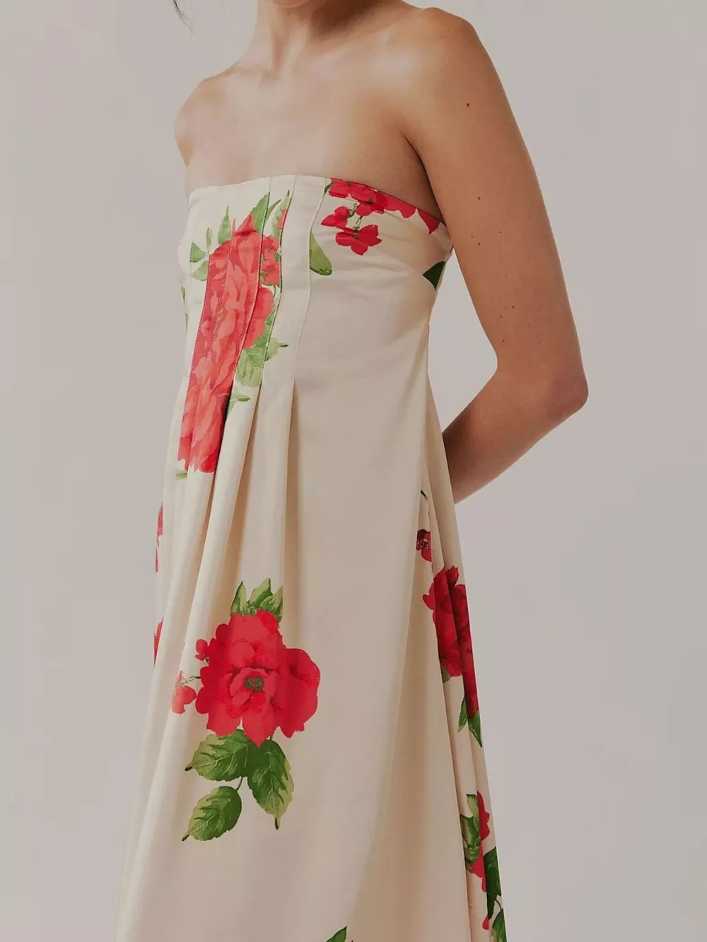 Floral Print Sleeveless Maxi Dress, image 16