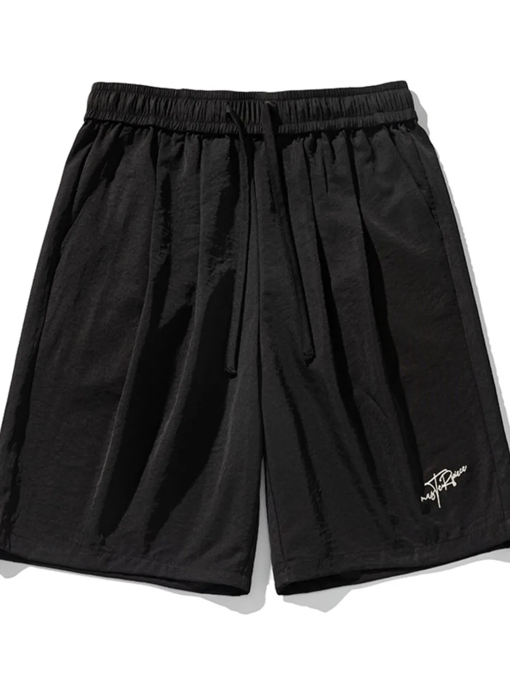 Men's Plus Size Drawstring Shorts with Pockets, image 6