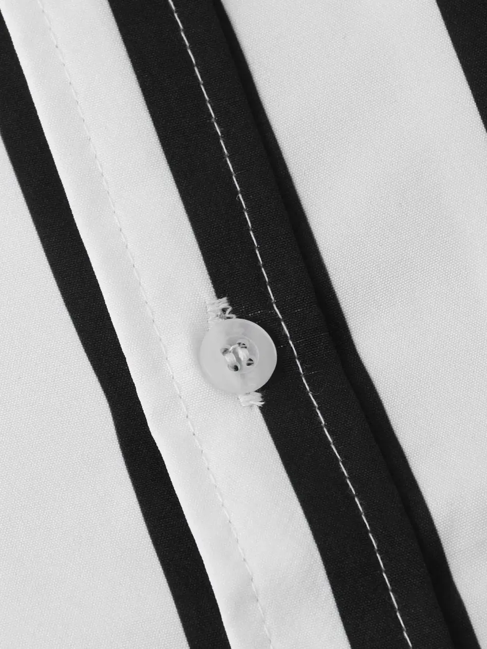 Men's Striped Button Down Shirt, image 6
