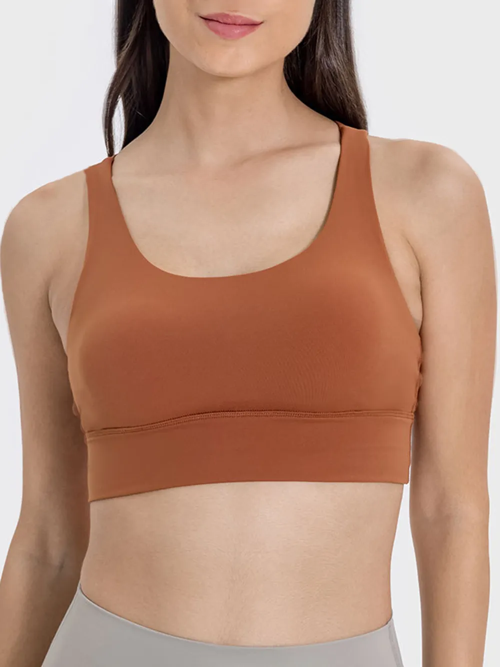 Crisscross Scoop Neck Active Tank, image 30