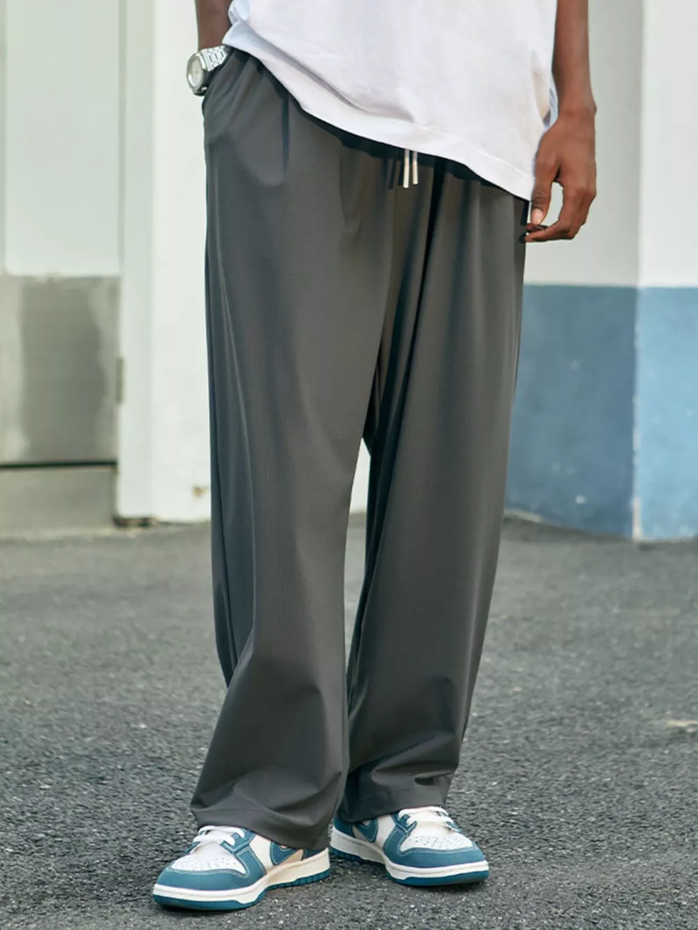 Men's Loose Fit Casual Drawstring Pants, image 2