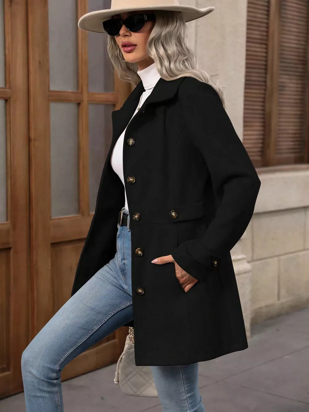 Button Up Long Sleeve Outerwear, image 17