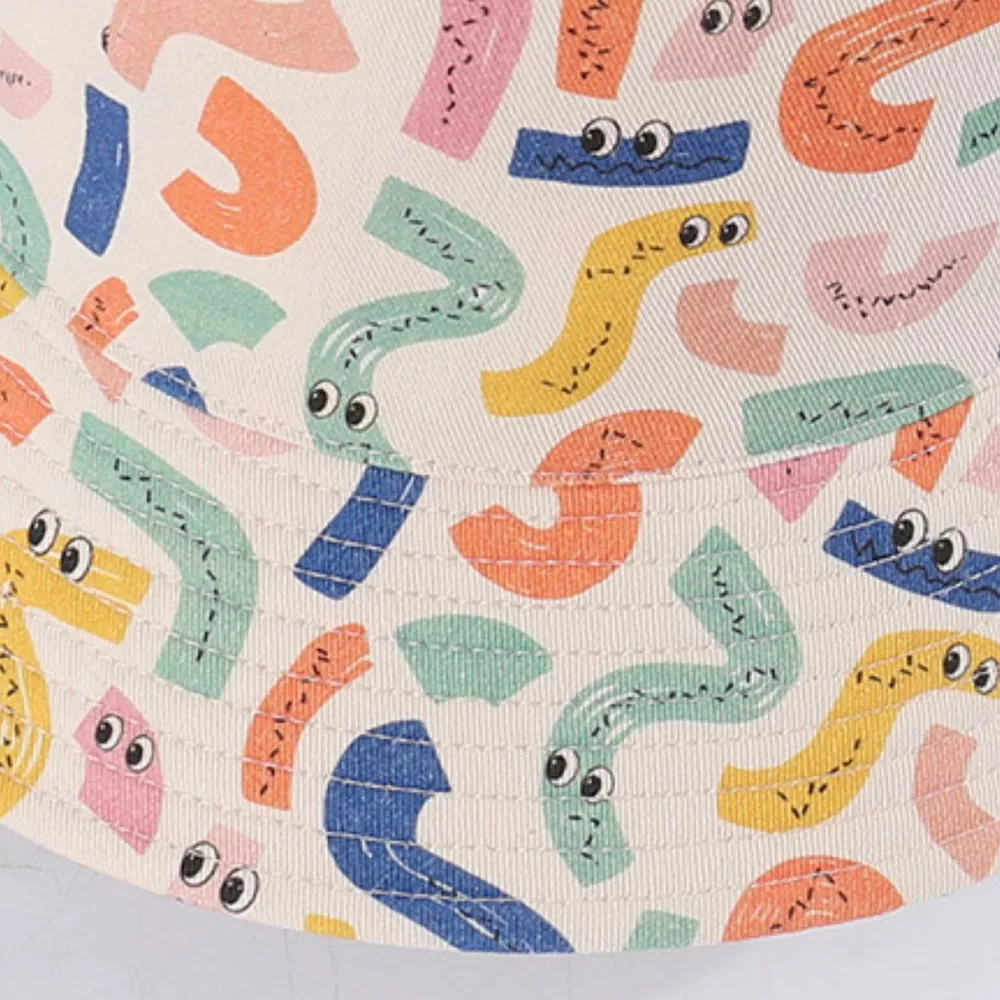 Sun Embroidered Bucket Hat, image 2
