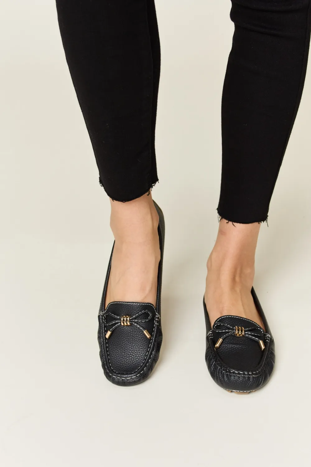 Slip On Bow Flats Loafers, image 6