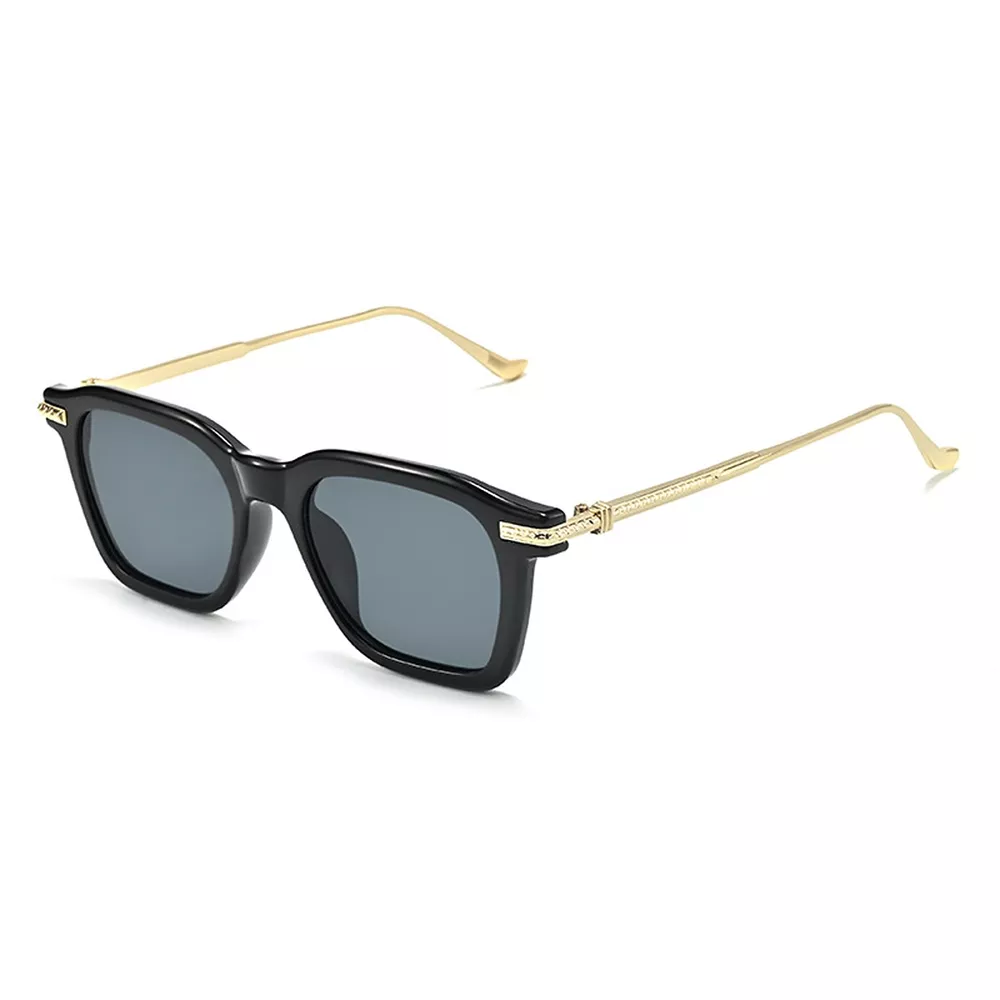 Vintage Square Frame Sunglasses, image 2