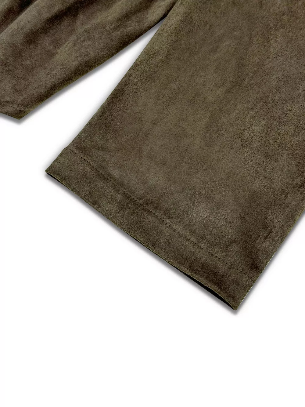 Suede Cropped Bomber Jacket, image 11