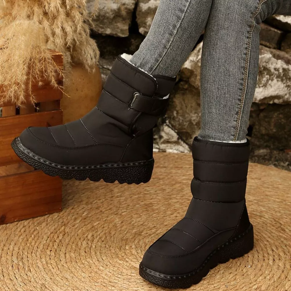 Round Toe Platform Boots, image 2