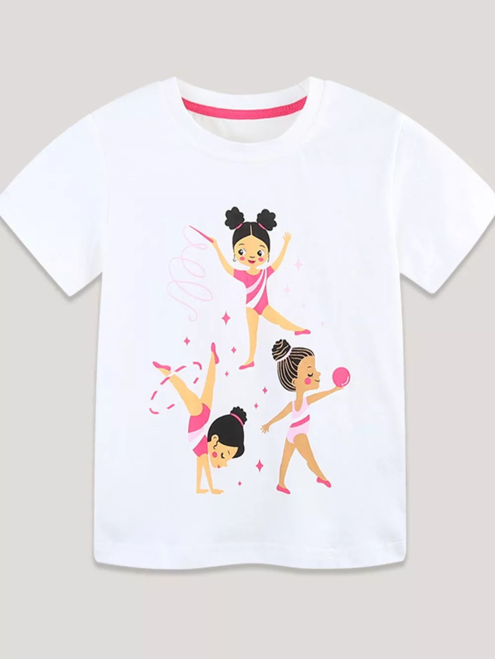 Children's Rhythmic Gymnastics Print T-Shirt