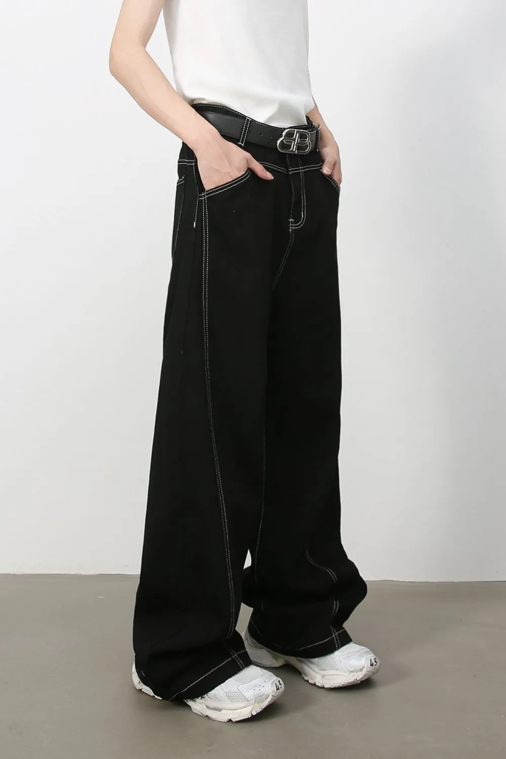Men's Loose Fit Jeans, image 3