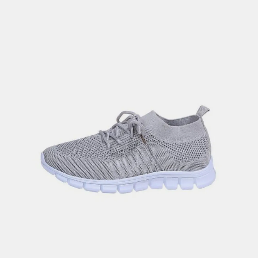 Breathable Mesh Lace Up Sneakers, image 10