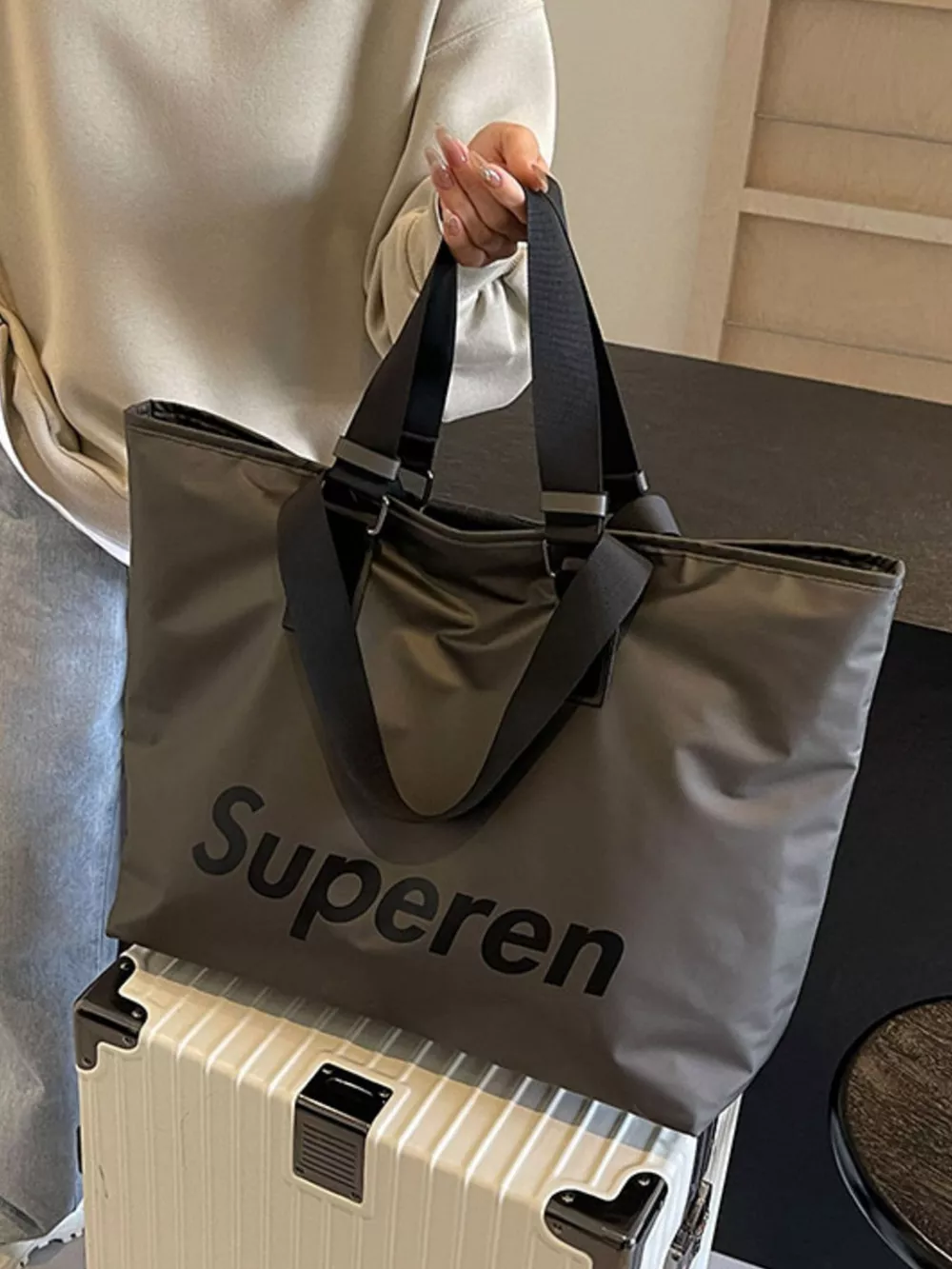Large Capacity Travel Shoulder Bag, image 6