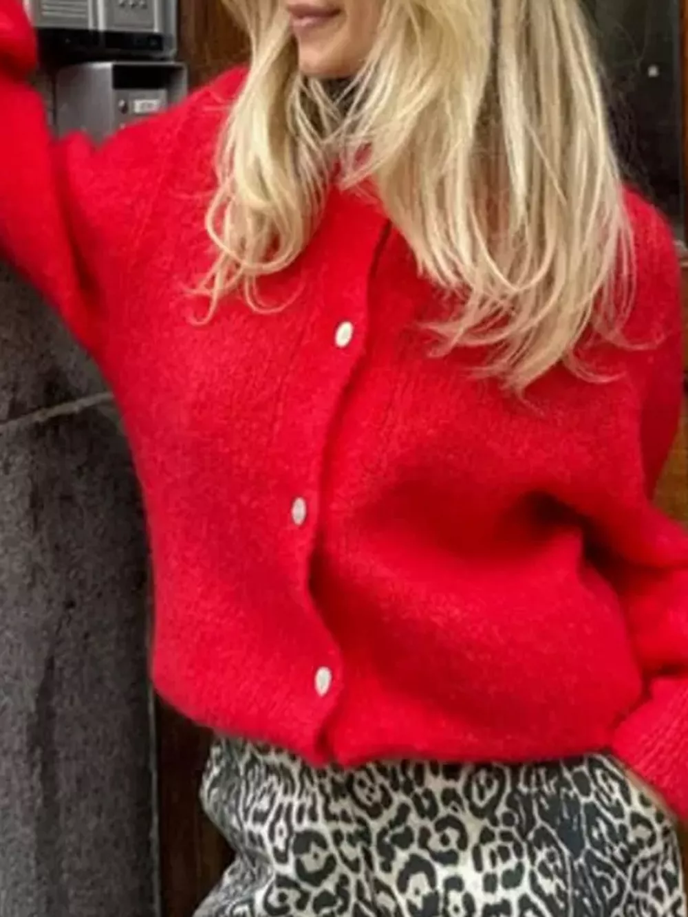 Button Up Long Sleeve Cardigan, image 10