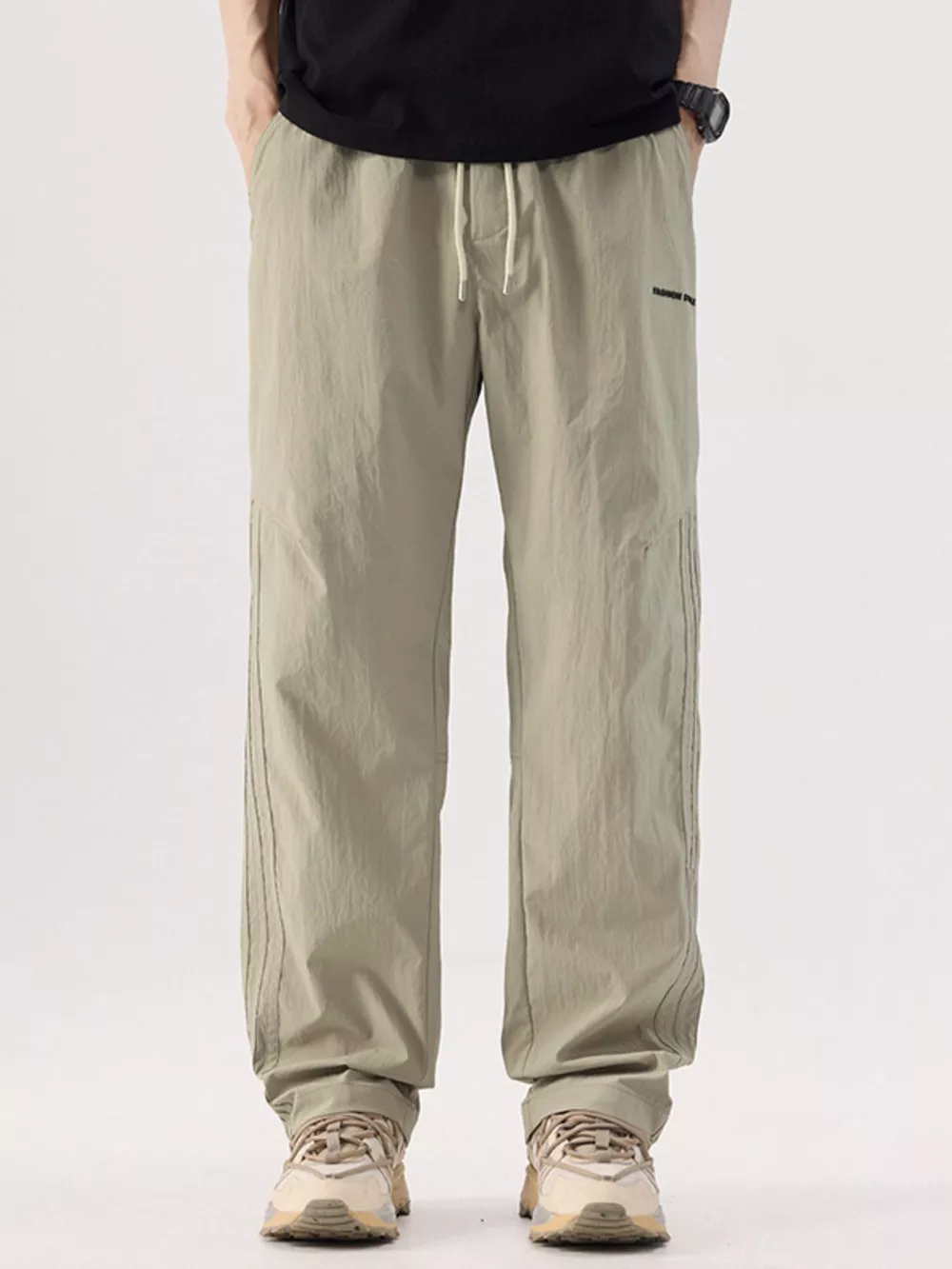 Men's Plus Size Wide Leg Pants, image 8