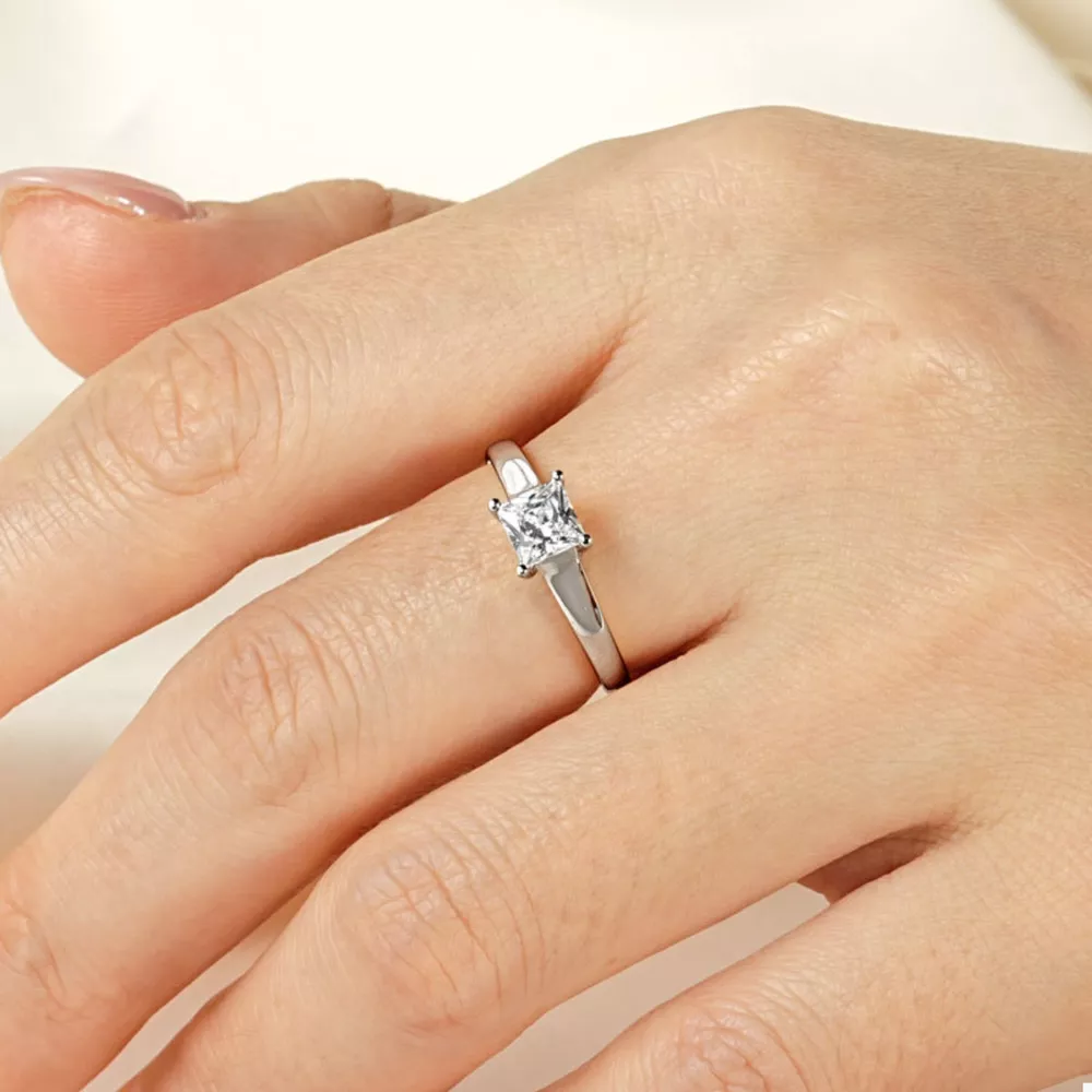 Silver-Plated Minimalist Ring, image 2