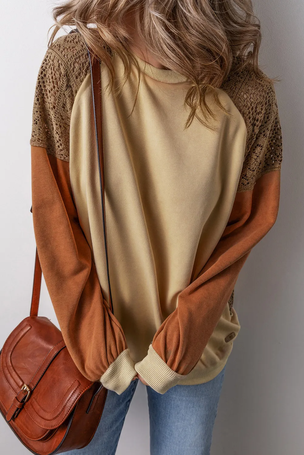 Color Block Long Sleeve Sweatshirt, image 3