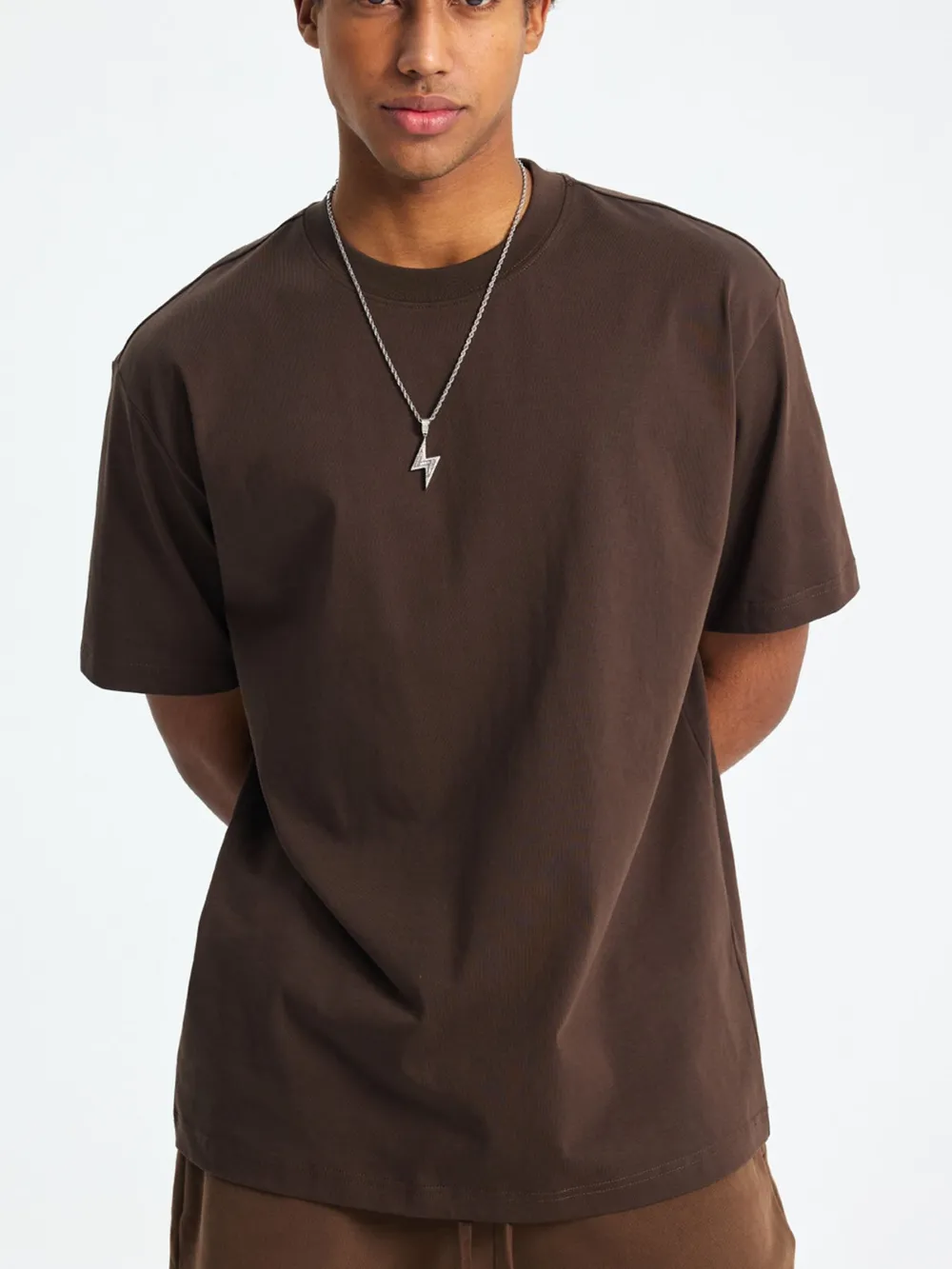 Men's Classic Crew Neck Oversized T-Shirt, image 15