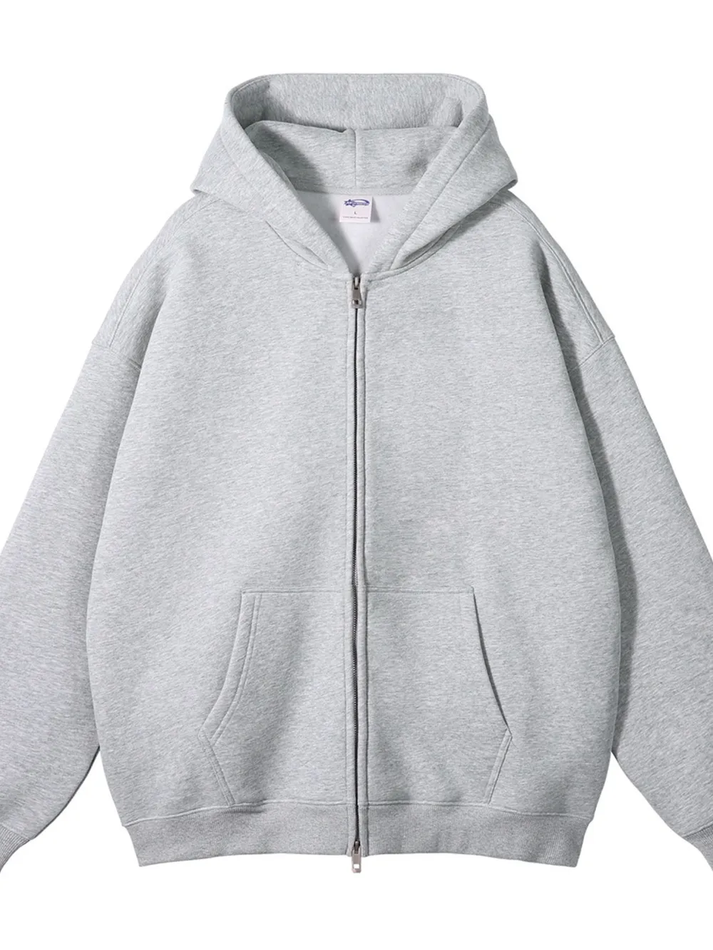Men's Zip-Up Fleece Hoodie, image 7