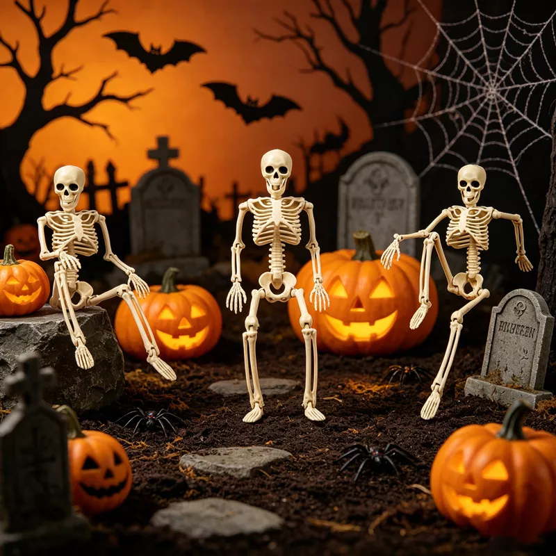Halloween Decorative Skeleton Set, image 4